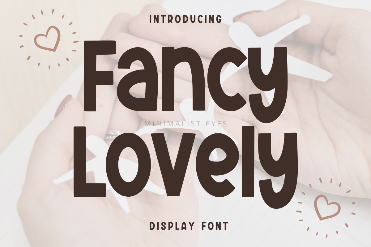 Font Fancy Lovely