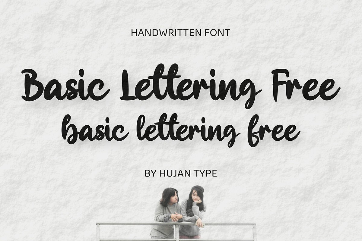 Font Basic Lettering Free