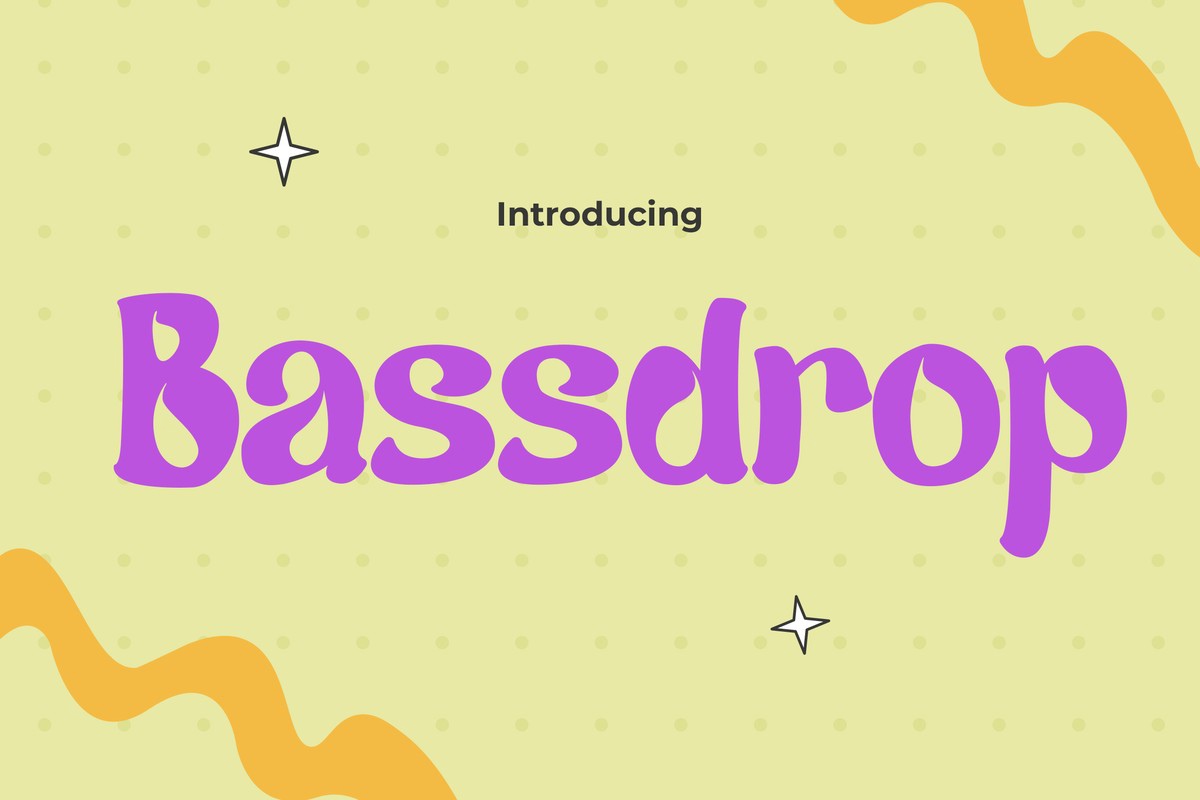 Font Bassdrop