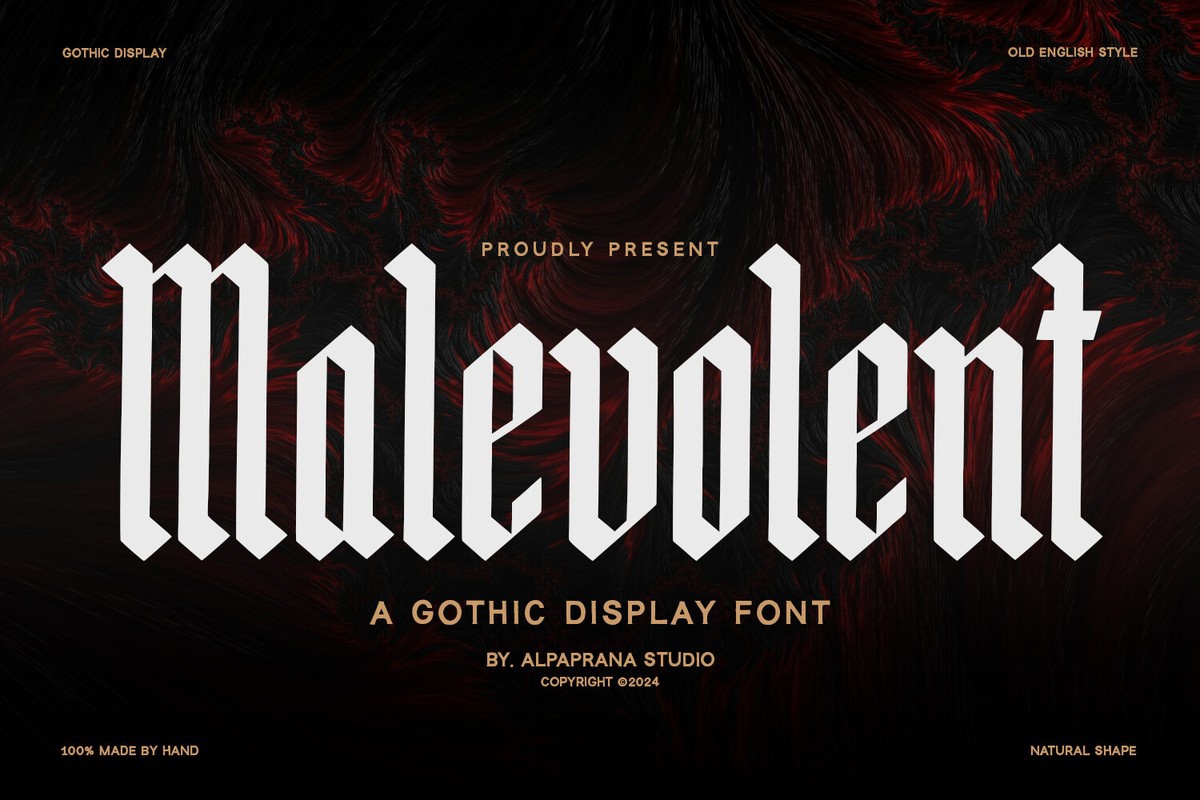 Font Malevolent