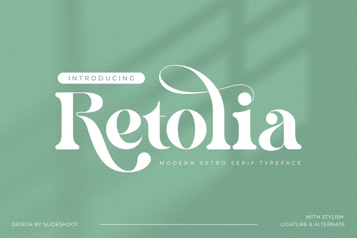 Font Retolia