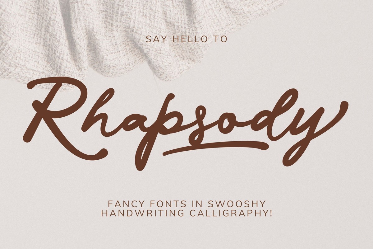 Font Rhapsody