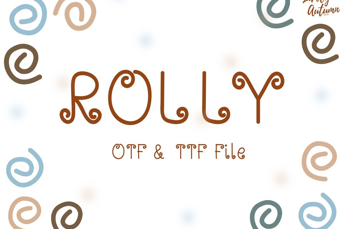 Font Rolly