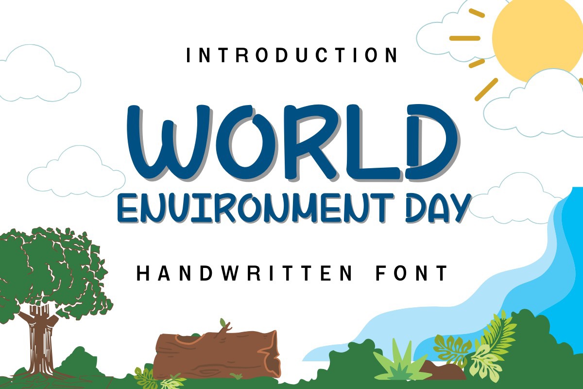 Font World Environment Day