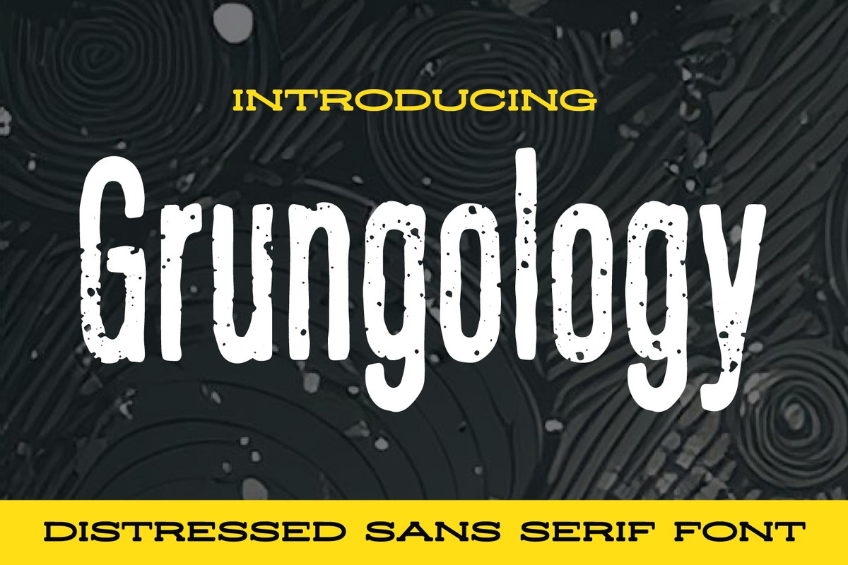 Font Grungology