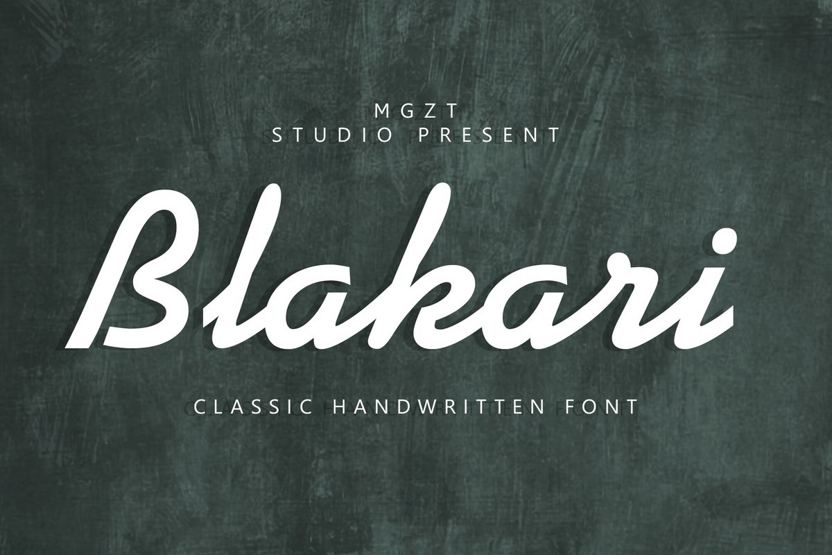 Font Blakari