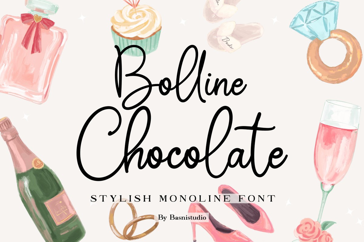 Font Bolline Chocolate