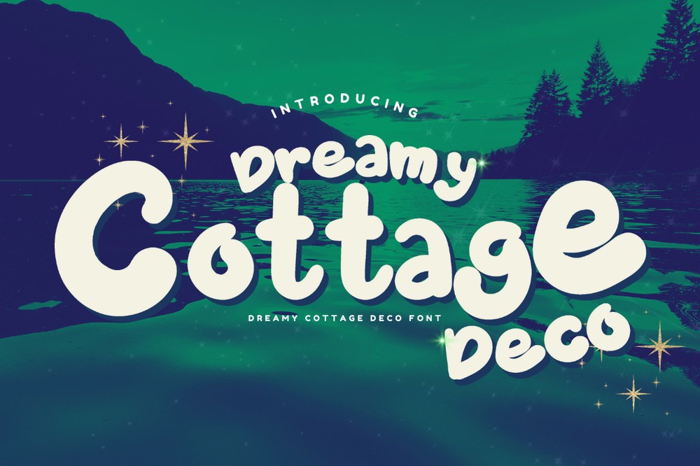 Font Dreamy Cottage Deco