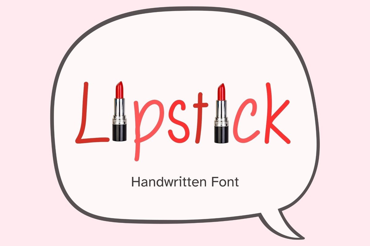 Font Lipstick