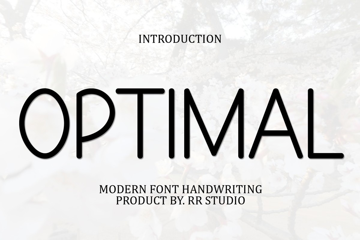 Font Optimal