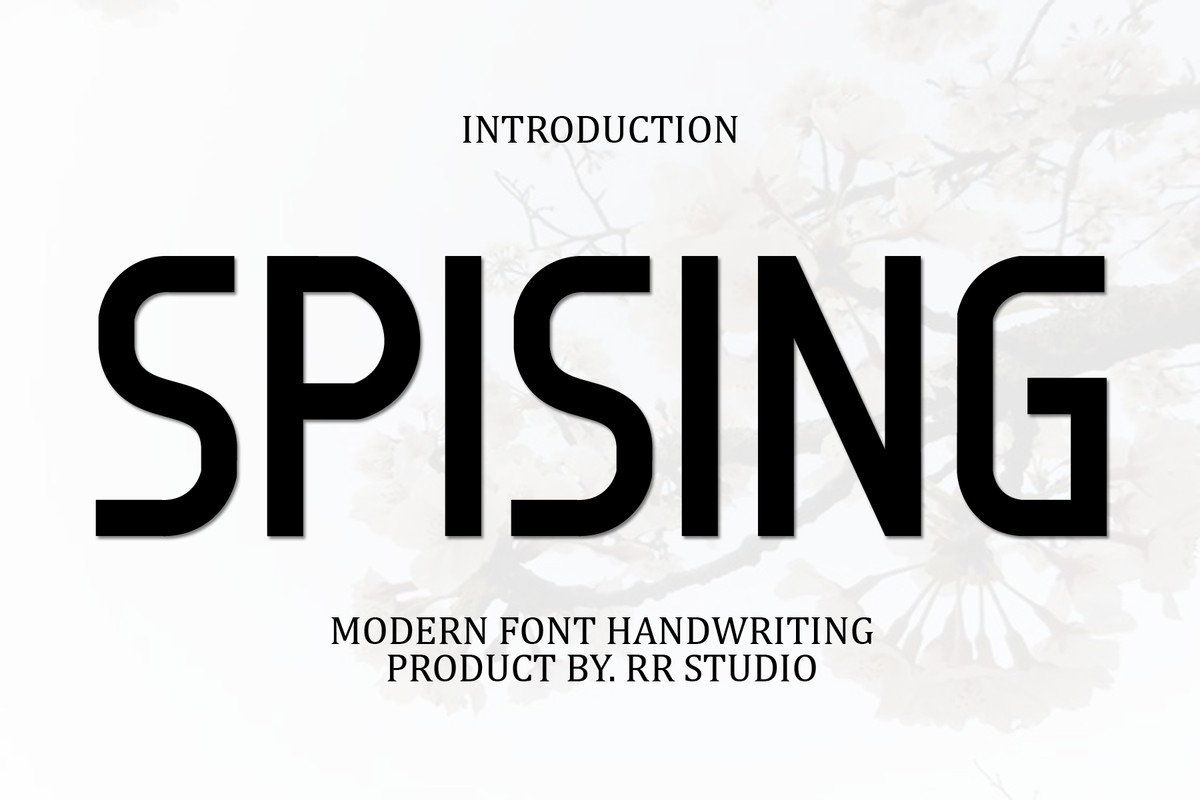 Font Spising