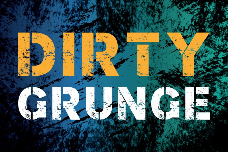 Font Dirty Grung