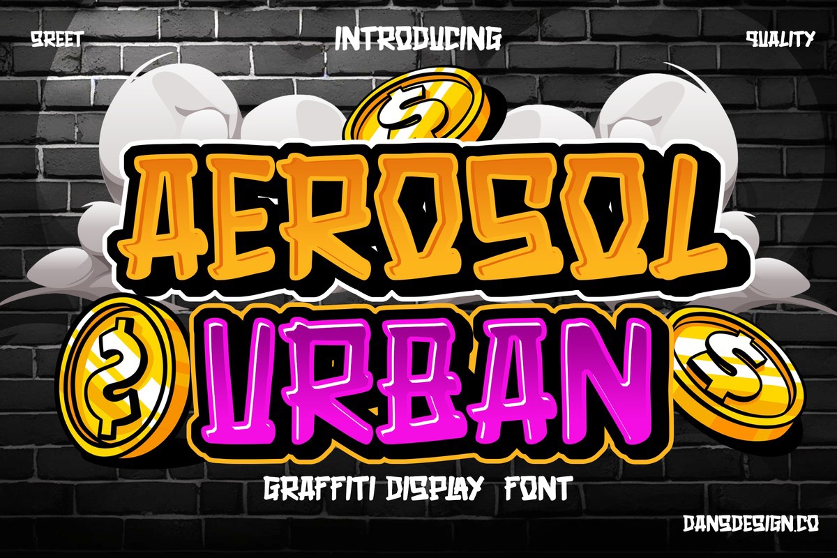 Font Aerosol Urban