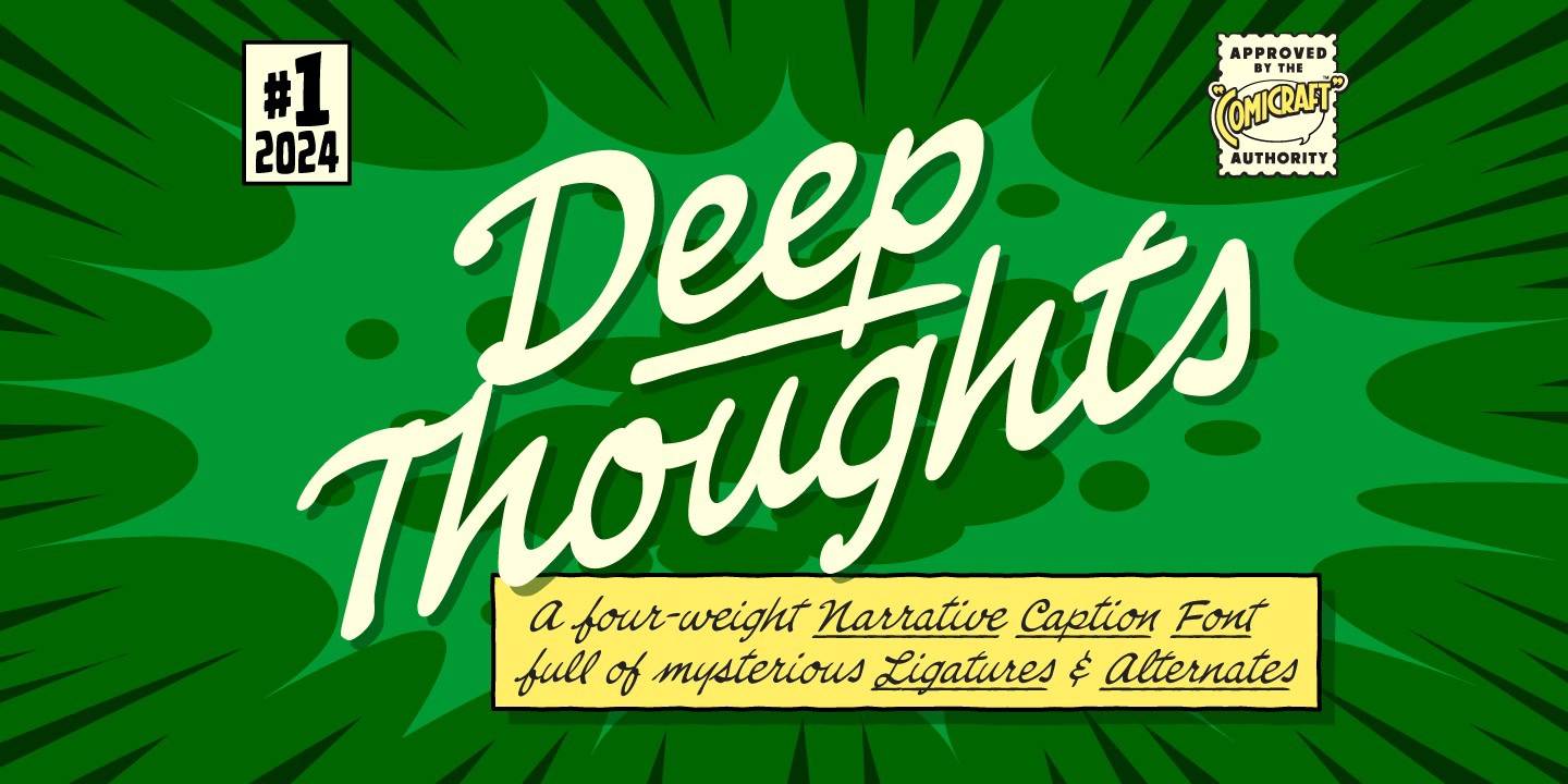 Font CC Deep Thoughts