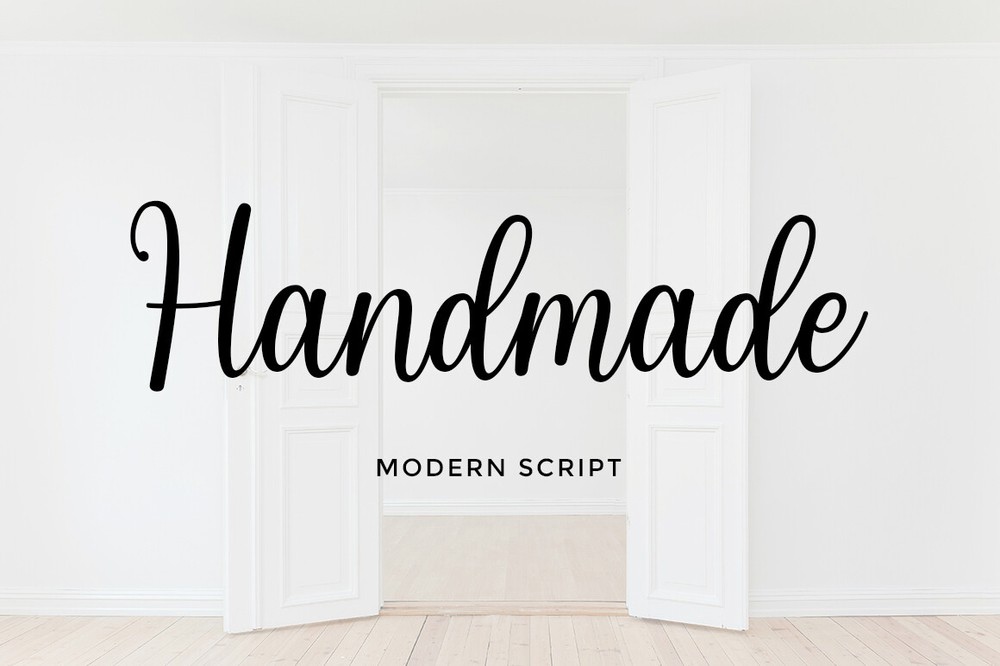 Font Handmade Script