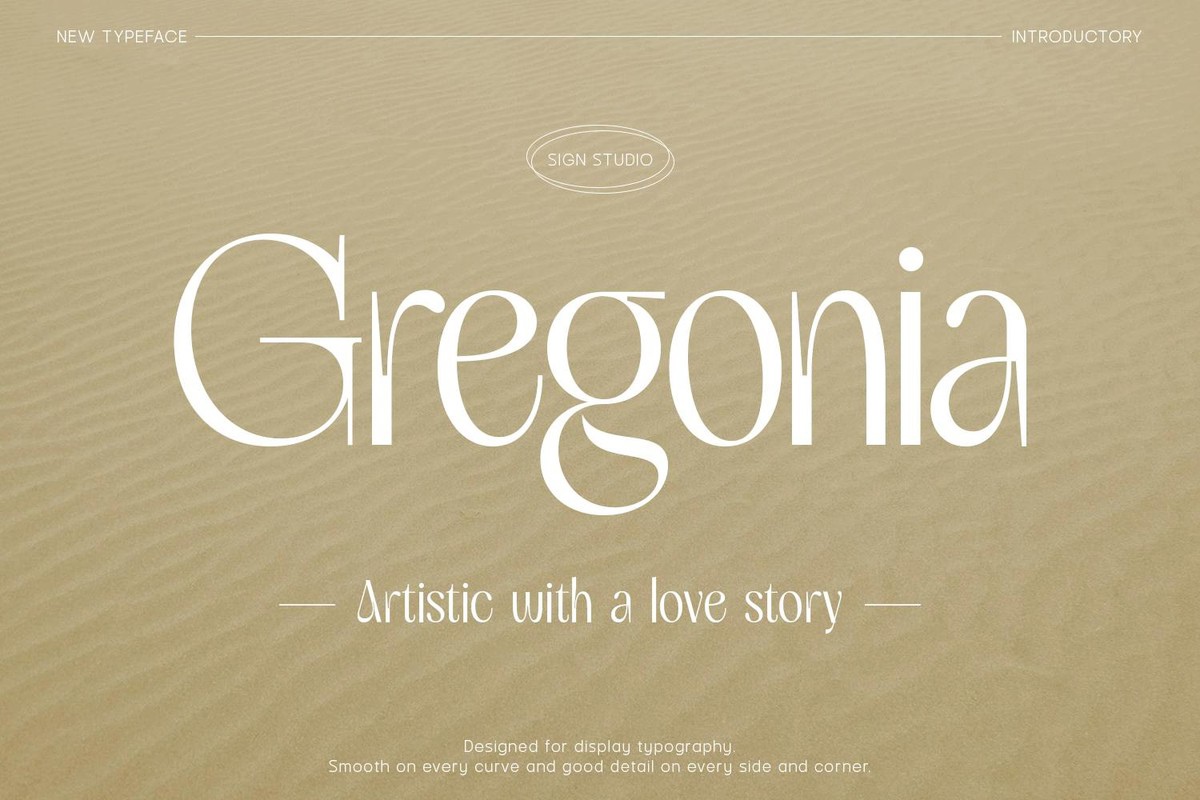 Font Gregonia