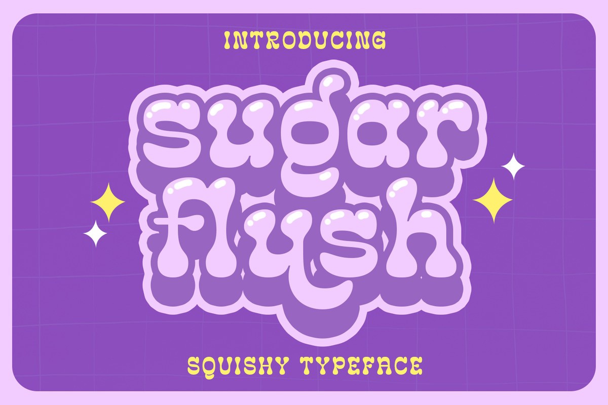 Font Sugar Flush