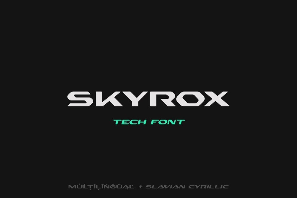 Font Skyrox One