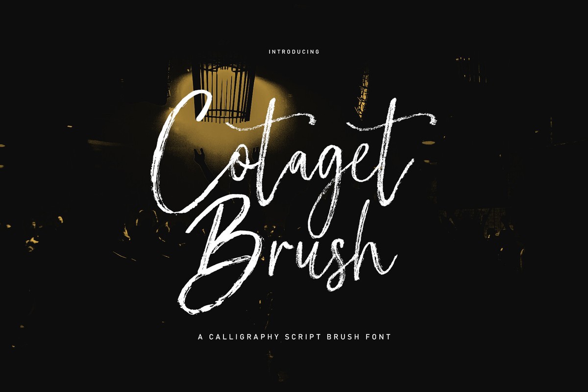 Font Cotaget Brush