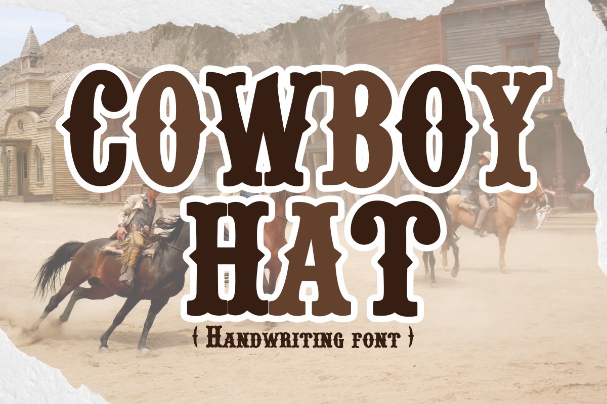 Font Cowboy Hat