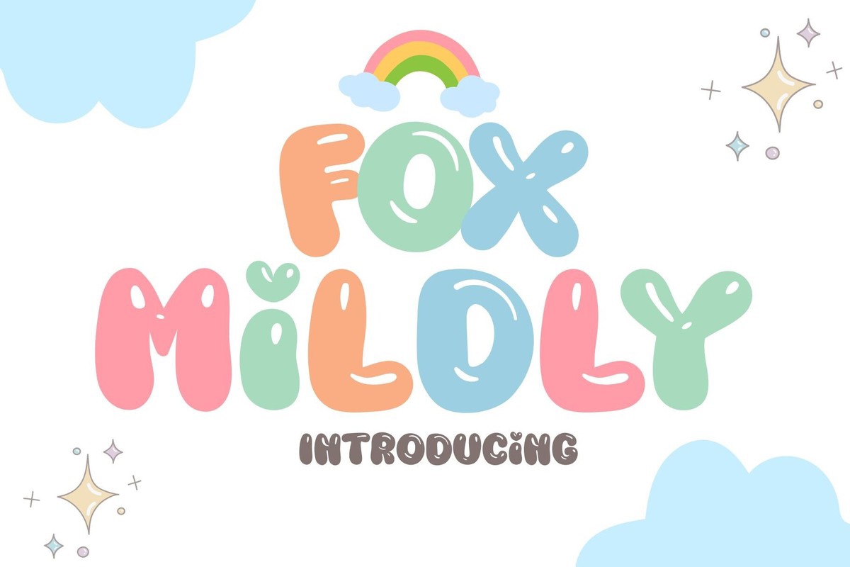 Font Fox Mildly