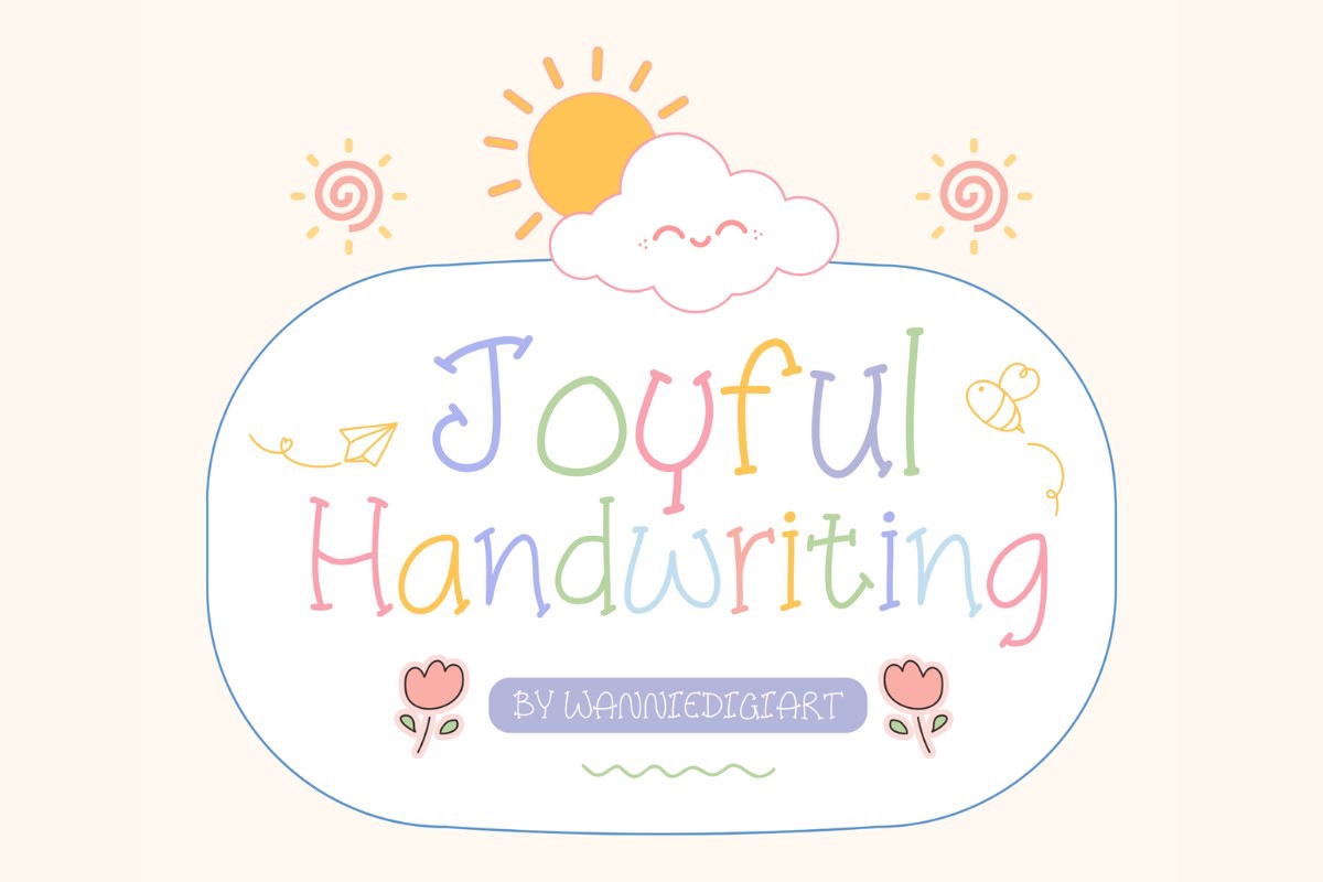 Joyful Handwritten