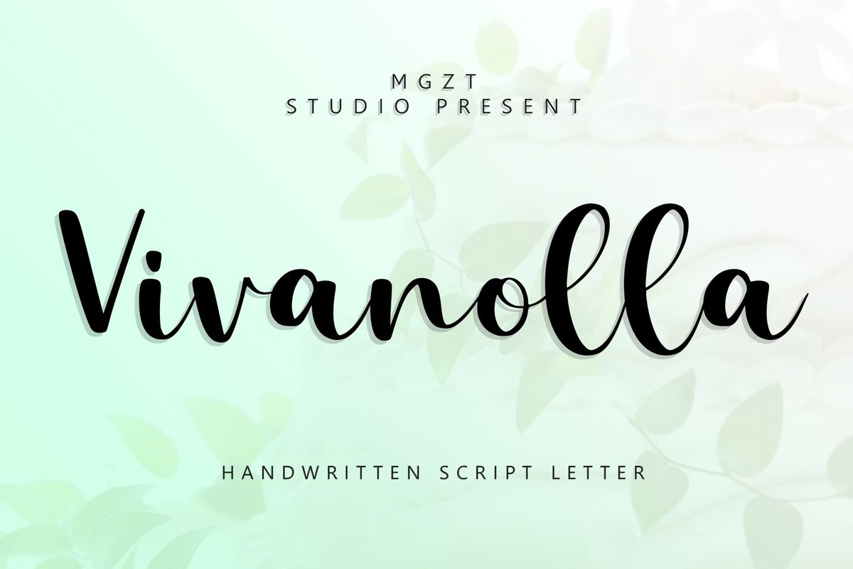 Font Vivanolla