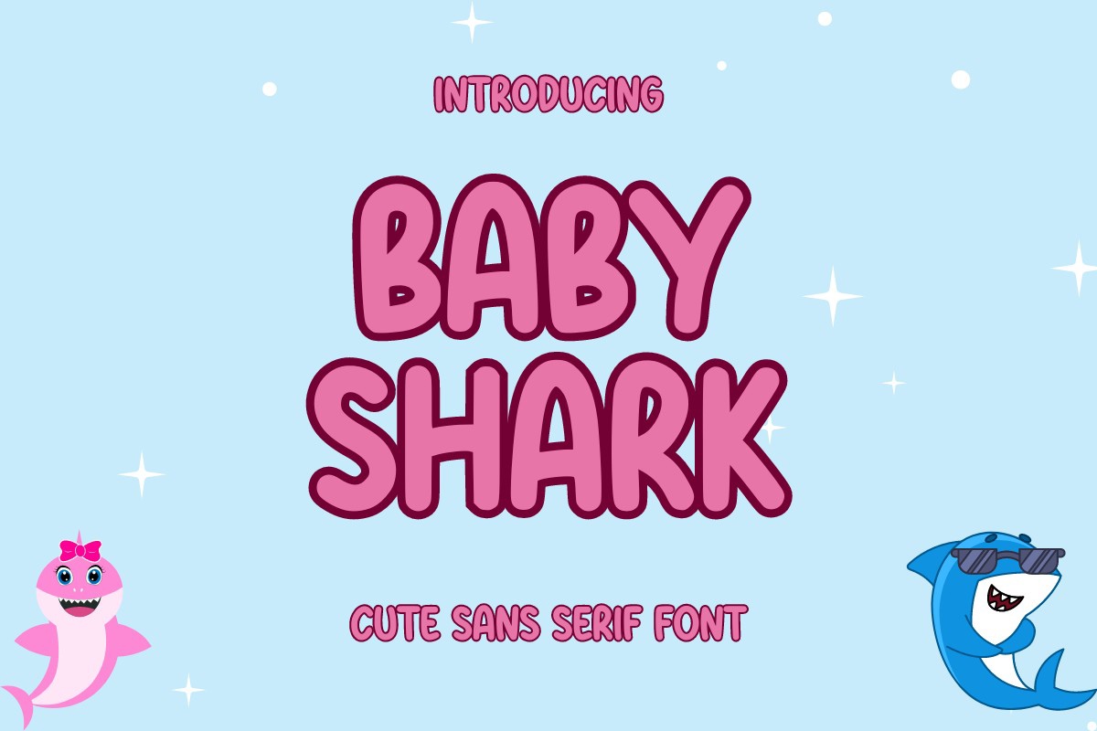 Font BabyShark