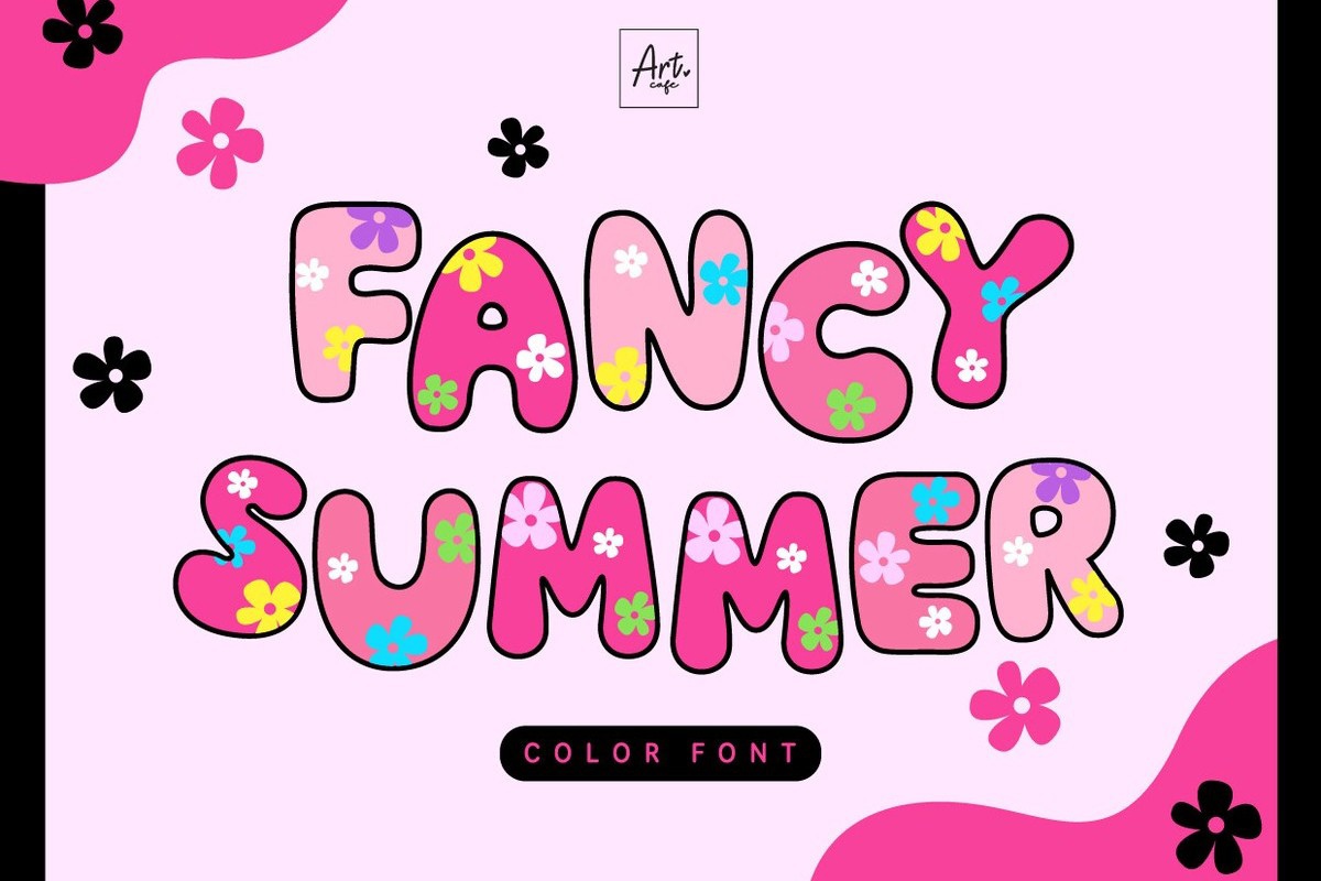 Font Fancy Summer