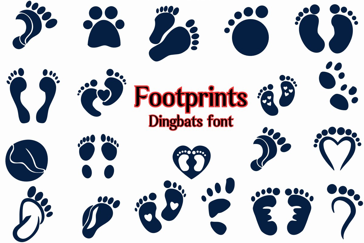 Font Footprints