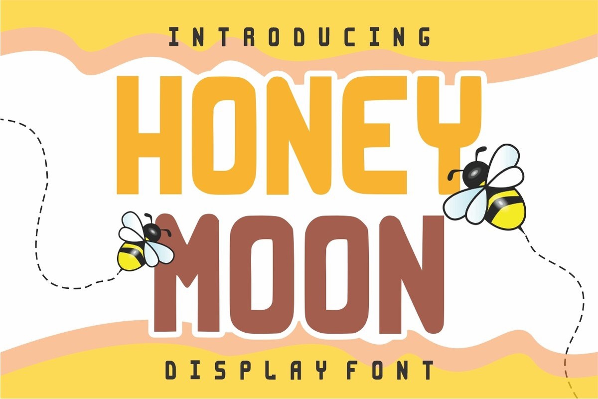 Font Honey Moon