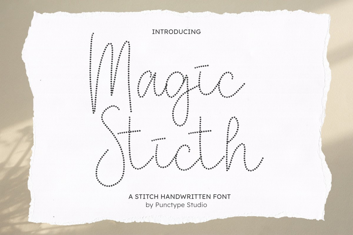 Font Magic Stitch