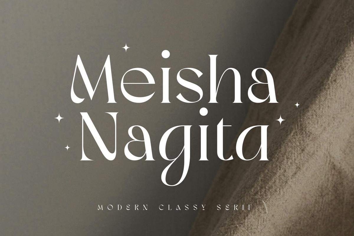 Font Meisha Nagita