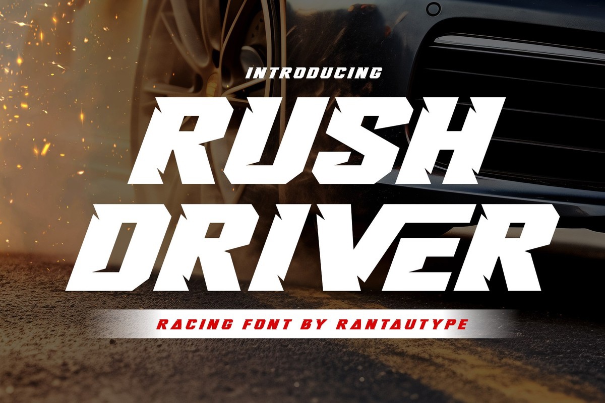 Font Rush Driver