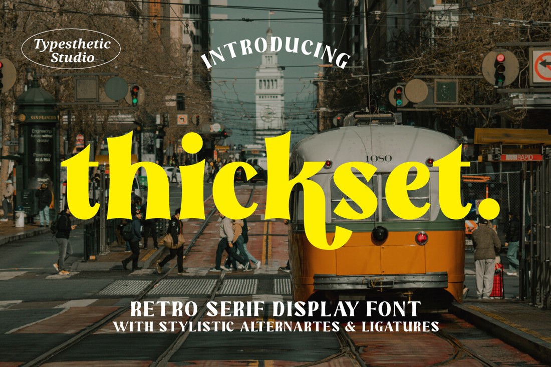 Font Thickset