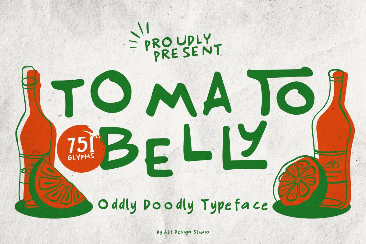 Font Tomato Belly