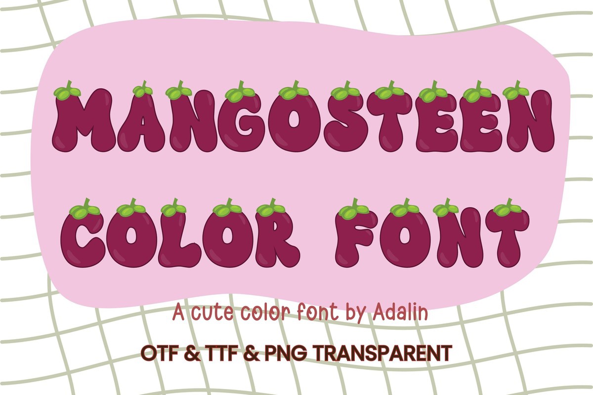 Font Mangosteen