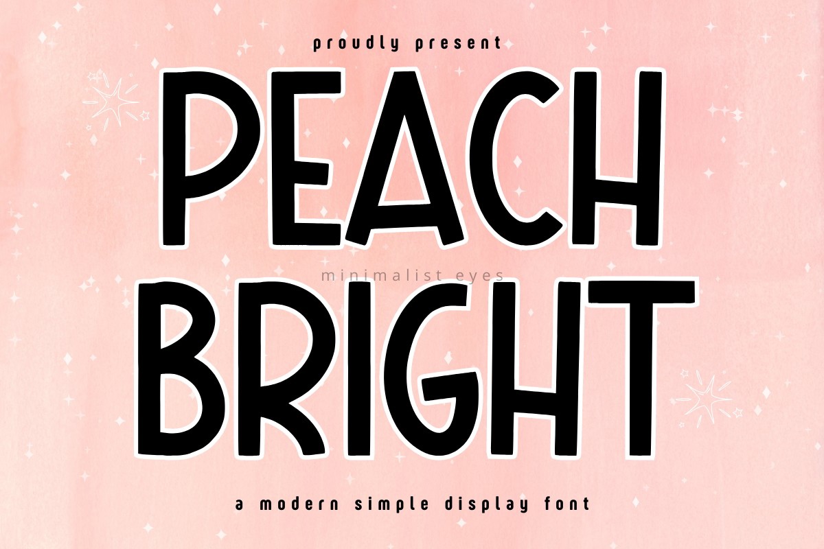 Font Peach Bright