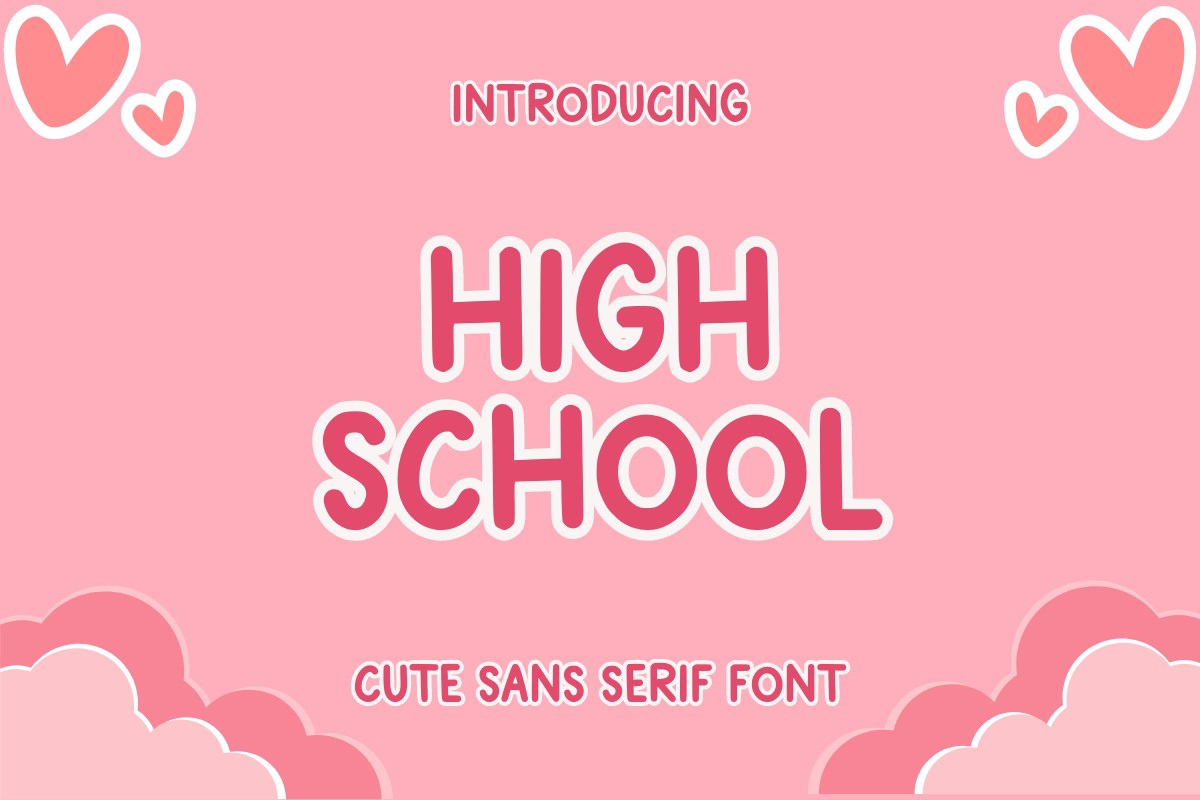 Font HighSchool