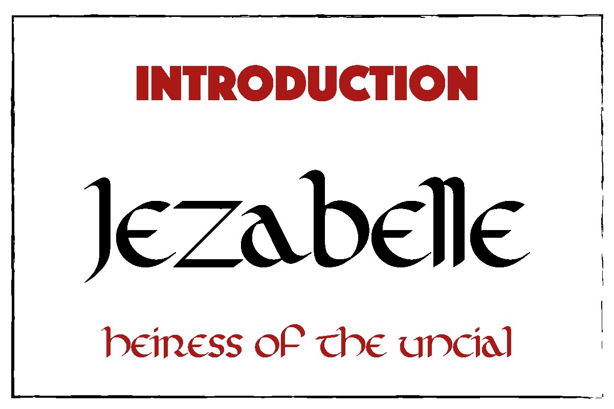 Font Jezabelle