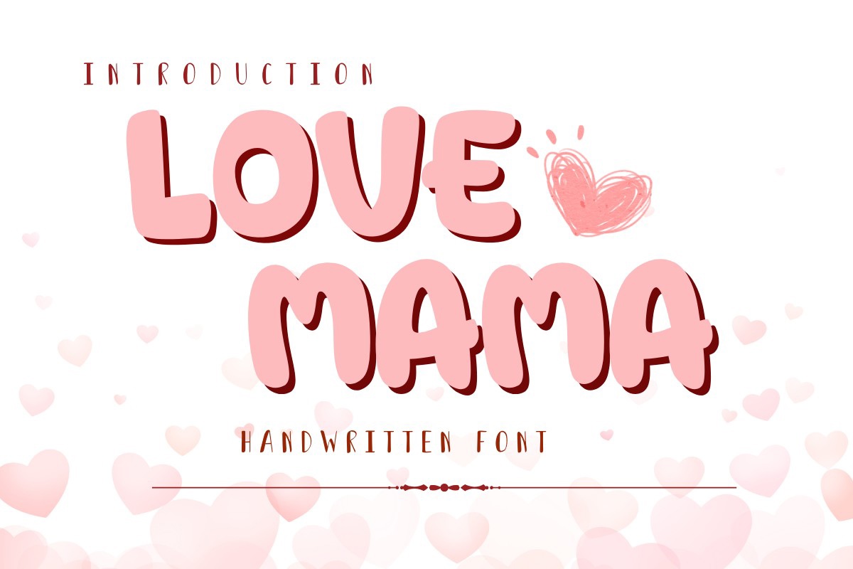 Font Love Mama