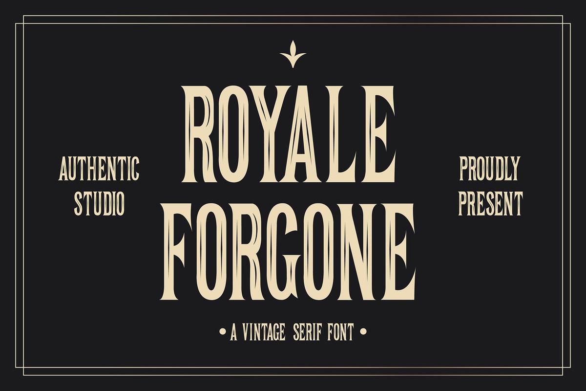 Font Royale Forgone