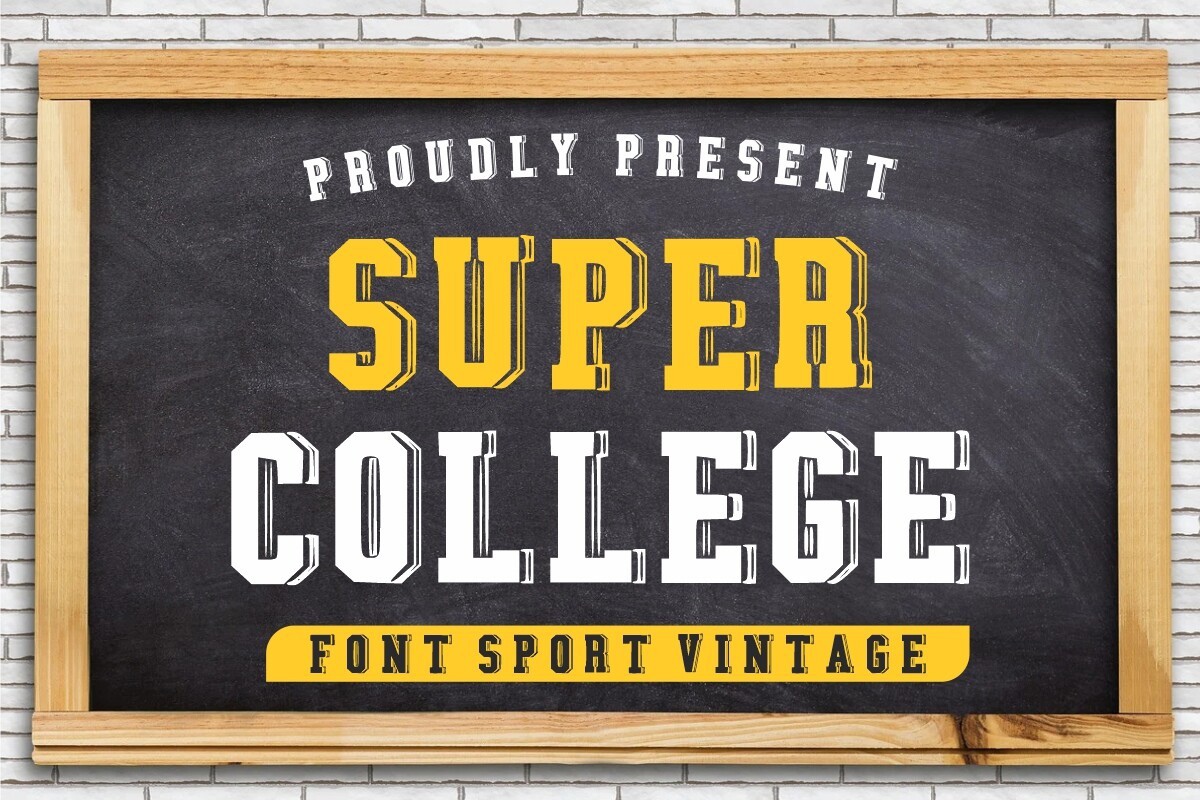 Font Super College