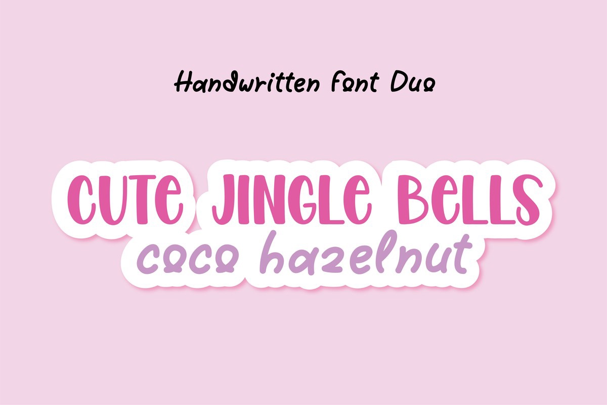 Font Cute Jingle Bells