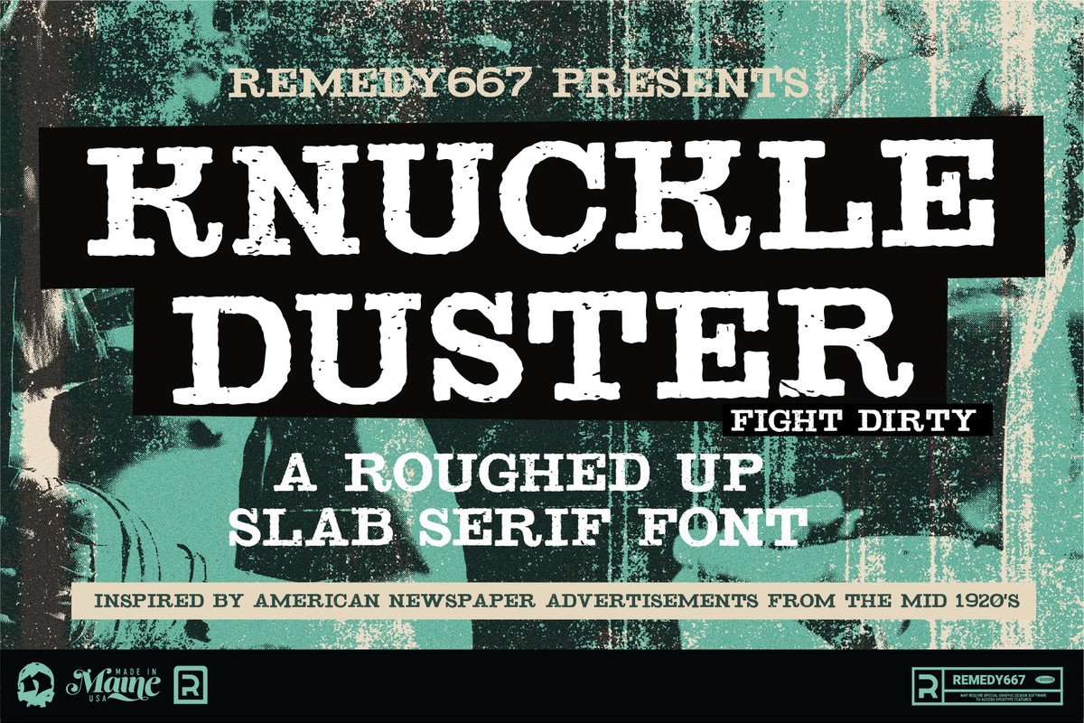 Font Knuckle Duster