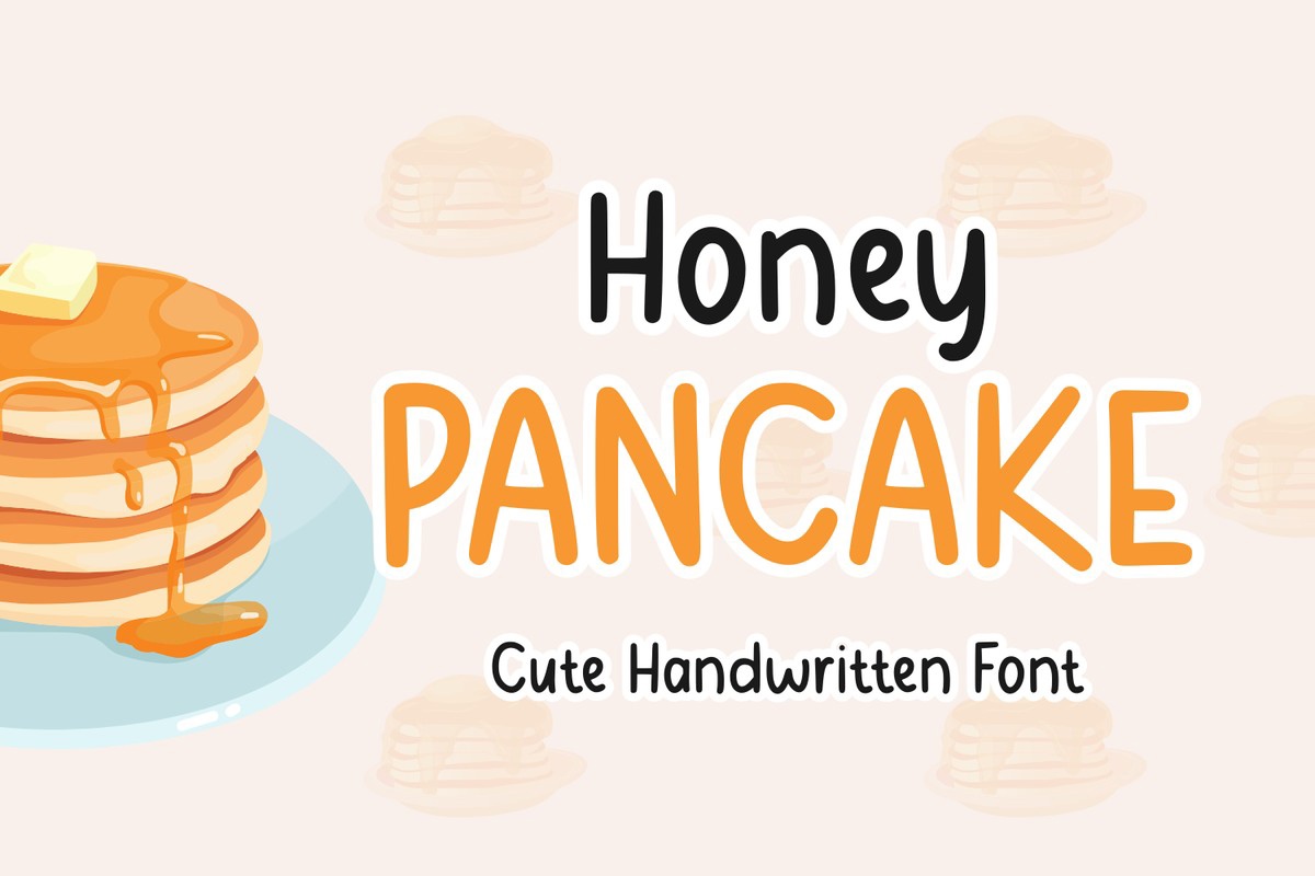 Font Honey Pancake