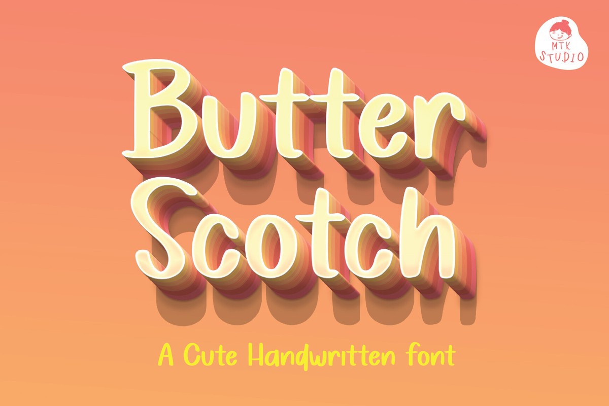 Font ButterScotch