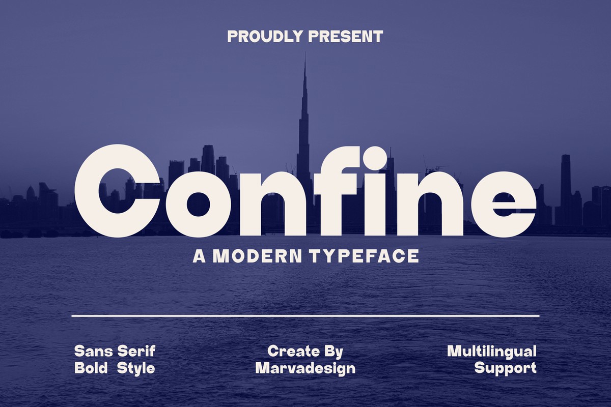 Font Confine