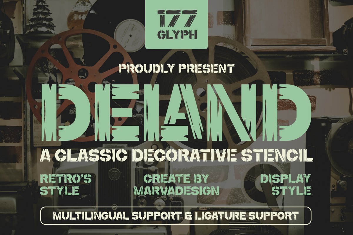 Font Deland