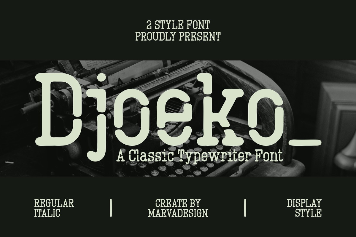 Font Djoeko